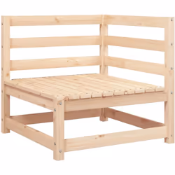 Ce canapé de jardin en bois sera un excellent supplément à votre jardin, terrasse ou patio pour discuter en famille et entre  ...