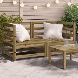 VidaXL 837913 banc de jardin Bois