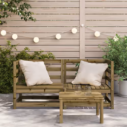 VidaXL 837913 banc de jardin Bois