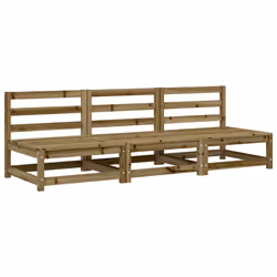 VidaXL 837934, Bois, 110 kg, Adultes et enfants, 700 mm, 700 mm, 670 mm