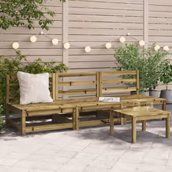 VidaXL 837934 banc de jardin Bois