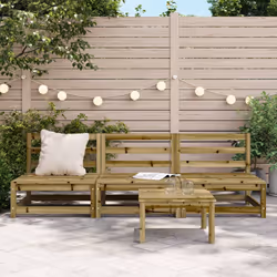 VidaXL 837934 banc de jardin Bois