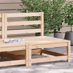 VidaXL 837935 banc de jardin Bois