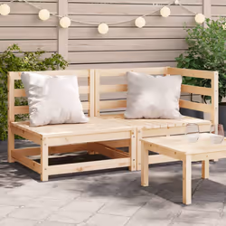 VidaXL 837942 banc de jardin Bois