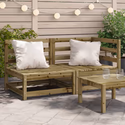 VidaXL 837948 banc de jardin Bois