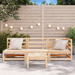 VidaXL 837949 banc de jardin Bois