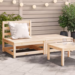 VidaXL 837956 banc de jardin Bois