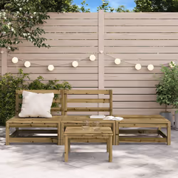 VidaXL 837969 banc de jardin Bois