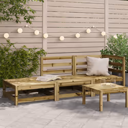VidaXL 837976 banc de jardin Bois