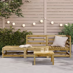 VidaXL 837976 banc de jardin Bois