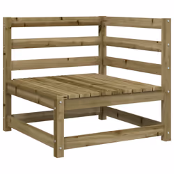VidaXL 837976 banc de jardin Bois - Vue supplémentaire 5