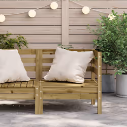 VidaXL 837983 banc de jardin Bois