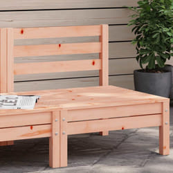 Canapé de jardin sans accoudoirs bois massif douglas