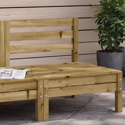 VidaXL 837997 banc de jardin Bois