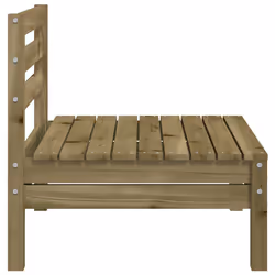 VidaXL 837997 banc de jardin Bois - Vue supplémentaire 5