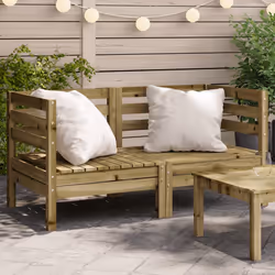 VidaXL 838004 banc de jardin Bois