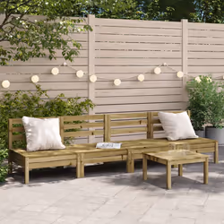 VidaXL 838011 banc de jardin Bois
