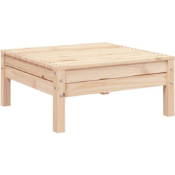 Vidaxl - Repose-pied de jardin bois de pin massif