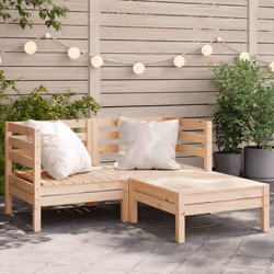 VidaXL 838019 banc de jardin Bois