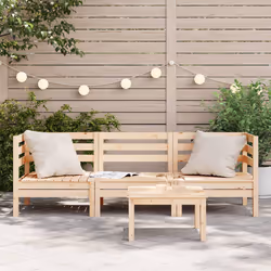 VidaXL 838026 banc de jardin Bois