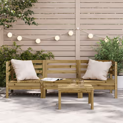 VidaXL 838032 banc de jardin Bois - Vue supplémentaire 3