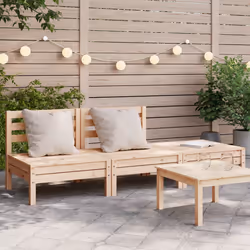 VidaXL 838033 banc de jardin Bois