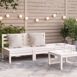 VidaXL 838034 banc de jardin Bois - Vue supplémentaire 2