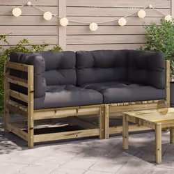 VidaXL 838076 banc de jardin Bois