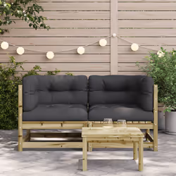 VidaXL 838076 banc de jardin Bois