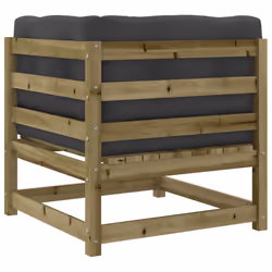VidaXL 838076 banc de jardin Bois - Vue supplémentaire 8