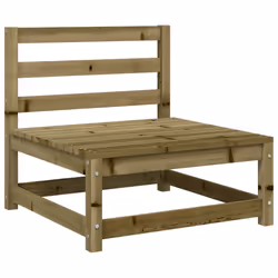VidaXL 838084 banc de jardin Bois - Vue supplémentaire 4