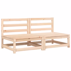 VidaXL 838085 banc de jardin Bois - Vue supplémentaire 4