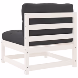 VidaXL 838087 banc de jardin Bois - Vue supplémentaire 8