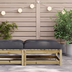 VidaXL 838108 banc de jardin Bois