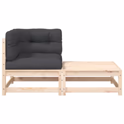 VidaXL 838109 banc de jardin Bois - Vue supplémentaire 5