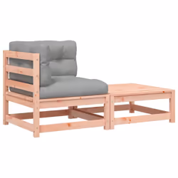 VidaXL 838115, Gris, Bois, 110 kg, Adultes et enfants, 1400 mm, 700 mm