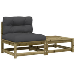 VidaXL 838116 banc de jardin Bois