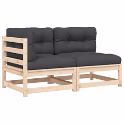 VidaXL 838117, Anthracite, Bois, 110 kg, Adultes et enfants, 1400 mm, 700 mm
