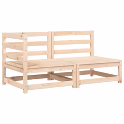 VidaXL 838117 banc de jardin Bois - Vue supplémentaire 4