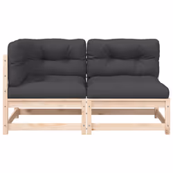 VidaXL 838117 banc de jardin Bois - Vue supplémentaire 5
