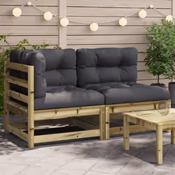 VidaXL 838124 banc de jardin Bois