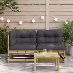 VidaXL 838124 banc de jardin Bois