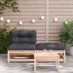 VidaXL 838125 banc de jardin Bois