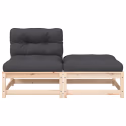 VidaXL 838125 banc de jardin Bois - Vue supplémentaire 5