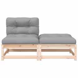 VidaXL 838126 banc de jardin Bois - Vue supplémentaire 5