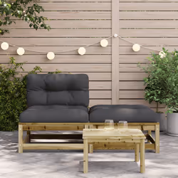 VidaXL 838132 banc de jardin Bois
