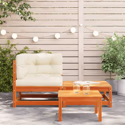 VidaXL 838138 banc de jardin Bois
