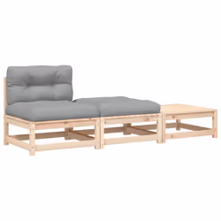 VidaXL 838142, Gris, Bois, 110 kg, Adultes et enfants, 2100 mm, 700 mm