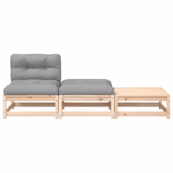 VidaXL 838142 banc de jardin Bois - Vue supplémentaire 5