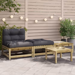 VidaXL 838148 banc de jardin Bois